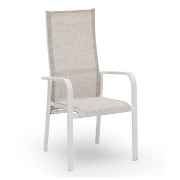 POSITIONSSTOL HILLERSTORP HÅNGER VIT/GRÅBEIGE 