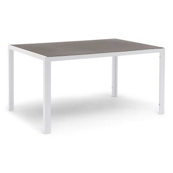 MATBORD HILLERSTORP HÅNGER 90X140CM VIT/GRÅ  