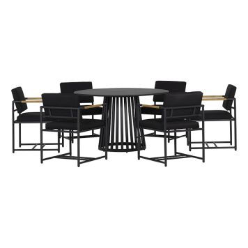 MATGRUPP SENSUM SANDEFJORD BORD + 6 STOLAR ARENDAL 