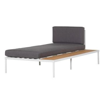 DAGBÄDD SENSUM ANKARSVIK VÄNSTER VIT MED SVARTA DYNOR