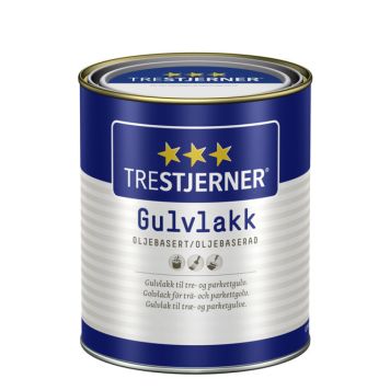 GOLVLACK TRESTJERNER OLJEBASERAD SILKEMATT 0,75L