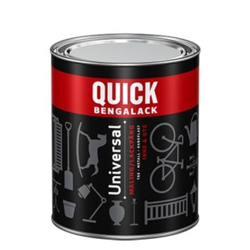 LACKFÄRG QUICK BENGALACK SVART 0.75L