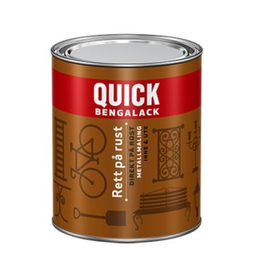 METALLFÄRG QUICK BENGALACK VIT 0.75L