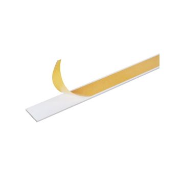 PLATTPROFIL PVC SJÄLVHÄFTANDE 30X3MM 2,6M