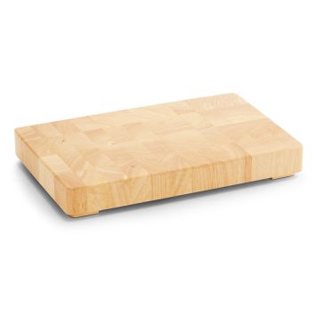 SKÄRBRÄDA ZELLER 42X27X5,5CM GUMMITRÄ