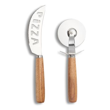 PIZZASKÄRARE SET 25,5X17X2,5CM  