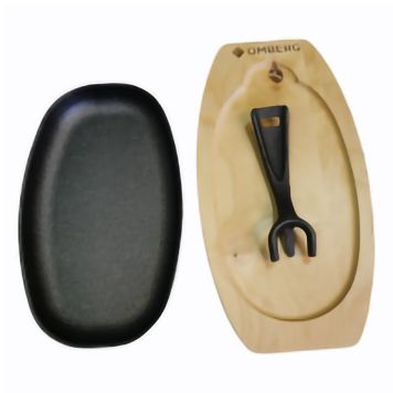 STEKPLATTA OMBERG SIZZLER GJUTJÄRN OVAL 