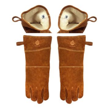 GRILLVANTAR HÄLLMARK LÄDER BRUN