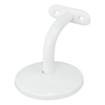 LEDSTÅNGSSTÖD FAST VIT 90° Ø75MM 