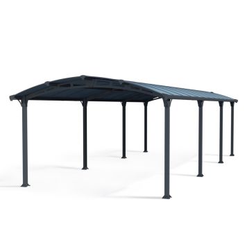 CARPORT CANOPIA ARCADIA 25,2M² GRÅ