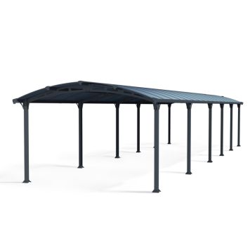 CARPORT CANOPIA ARCADIA 39M² GRÅ