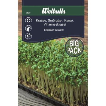 GRÖNSAKSFRÖ WEIBULLS SMÖRGÅSKRASSE STORPORTION