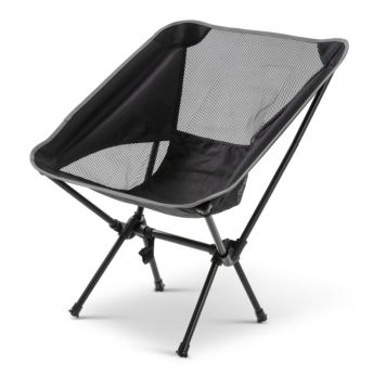 CAMPINGSTOL BRIV HOPFÄLLBAR SVART