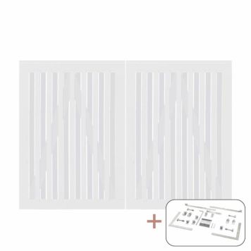 DUBBELGRIND PLUS NAGANO 200X140CM VIT