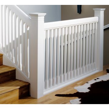 ÄNDSTOLPE STOCKHOLM VIT 135X135X1215MM 