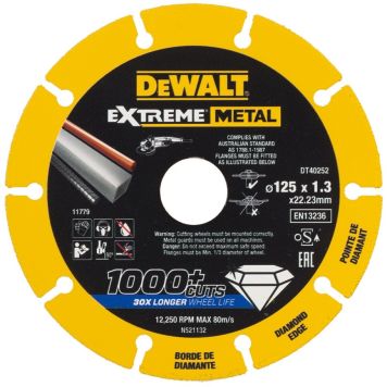 DIAMANTKAPSKIVA DEWALT EXTREME DT40252-QZ 125MM 