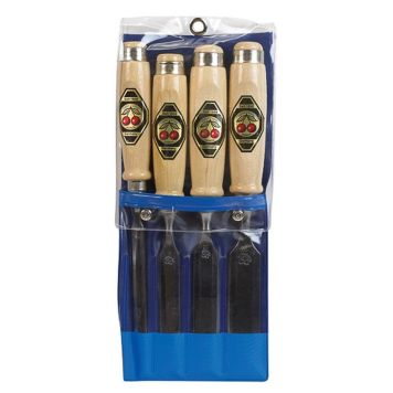 STÄMJÄRNSSATS TWO CHERRIES TRÄSKAFT 4 DELAR