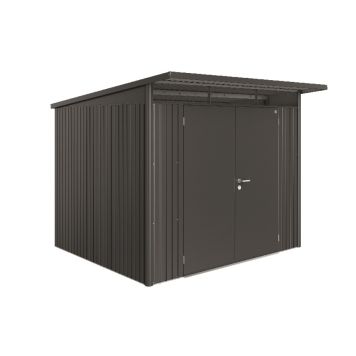 FÖRRÅD BIOHORT AVANTGARDE A6 DUBBELDÖRR METALLIC MÖRKGRÅ 5,34M²