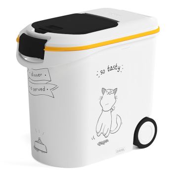 FODERFÖRVARING CURVER FÖR KATT TECKNAT 35L