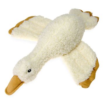 HUNDLEKSAK KARLIE PLYSCH ANKA VIT