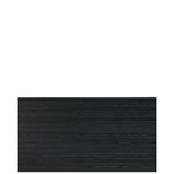 VINDSKYDD PLUS PLANK 174X91CM SVART