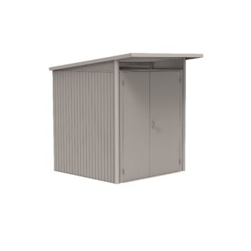 FÖRRÅD BIOHORT AVANTGARDE A1 DUBBELDÖRR METALLIC SILVER 2,96M²