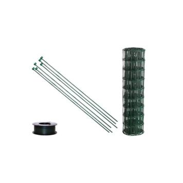 STÄNGSELPAKET HORTUS GRÖN 10X10X60 25M