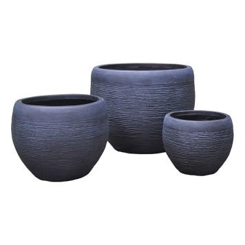 UTOMHUSKRUKA PIARDINO ALICE SVART 3ST