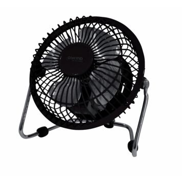 BORDSFLÄKT TERMO SVART Ø15CM