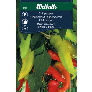CHILIPEPPAR WEIBULLS SWEET BANANA                                  