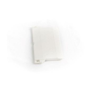 TILLBEHÖRSSET DEBEL BOTTENTYNGD TILL LAMELL 89MM VIT 13-PACK