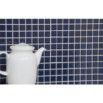 MOSAIK CLASSIC BLÅ BLANK PRIS PER ARK