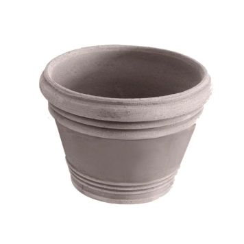 UTOMHUSKRUKA ITALIENSK TERRAKOTTA LIBERTY GRÅ 32CM