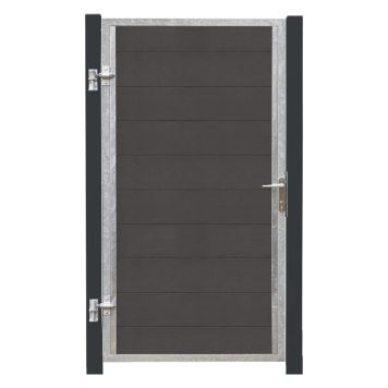 GRIND PLUS FUTURA KOMPOSIT VÄNSTER ANTRACIT 99X180CM