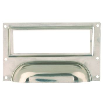 SKÅLHANDTAG ETIKETT STÅL