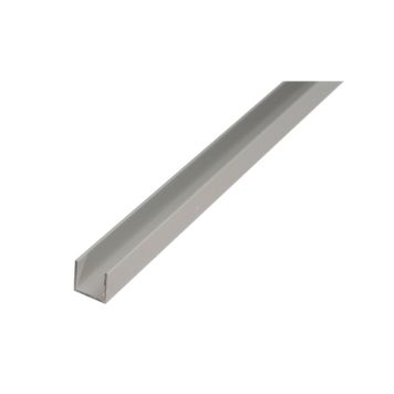 U-PROFIL ALUMINIUM 2000X8,6X12X1,2MM
