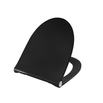 TOALETTSITS PRESSALIT INTERIO NORDEN SOFTCLOSE SVART