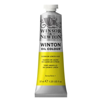 OLJEFÄRG WINTON NR 087 LEMON NYANS GUL 37ML