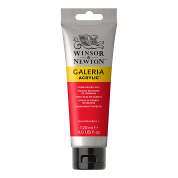 AKRYLFÄRG W&N GALERIA NR 095 RÖD 120ML