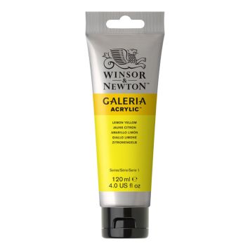AKRYLFÄRG W&N GALERIA NR 346 CITRON GUL 120ML