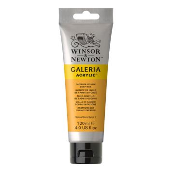 AKRYLFÄRG W&N GALERIA NR 115 MÖRKGUL 120ML