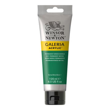 AKRYLFÄRG W&N GALERIA NR 484 GRÖN MEDIUM 120ML