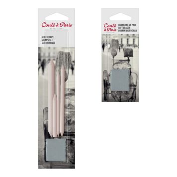 STOMPSET CONTE A PARIS MED DOPPGUMMI 4+1