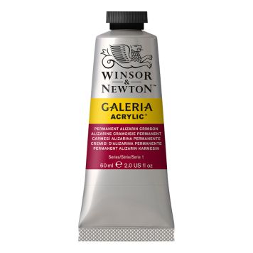 AKRYLFÄRG WINSOR & NEWTON GALERIA ALIZARIN CRIMSON 466 60ML