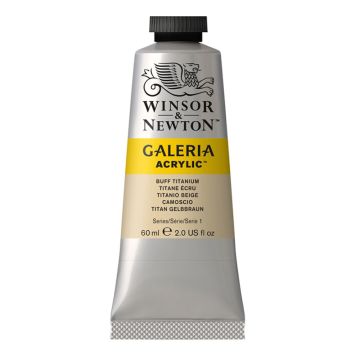 AKRYLFÄRG WINSOR & NEWTON GALERIA BUFF TITANIUM 060 60ML