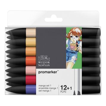 MÄRKPENNOR WINSOR & NEWTON PROMARKER MANGA ROMANCE