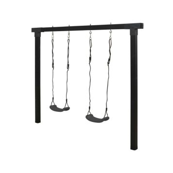 GUNGSTÄLLNING PLUS CUBIC MED GUNGOR 209X268CM SVART                       