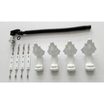 TASSAR TILL BADKAR CAMARGUE VIT MÄSSING 4ST                      