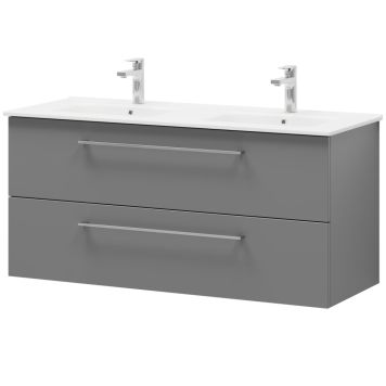 KOMMODPAKET CAMARGUE FREJA DUBBEL GRÅ 120CM