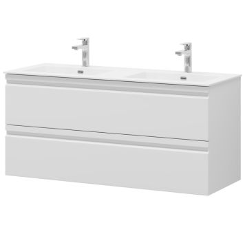 KOMMODPAKET CAMARGUE ANIKA DUBBEL VIT 120CM